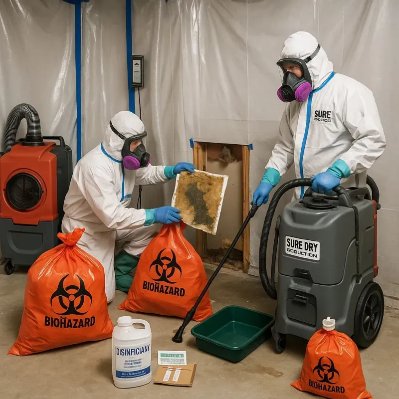 Contaminated Water Handling Protocols process in Buchanan, NY