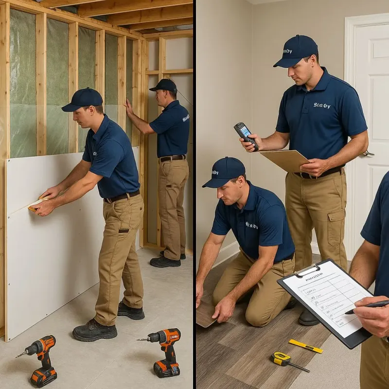 Repairs and Reconstruction process in Buchanan, NY
